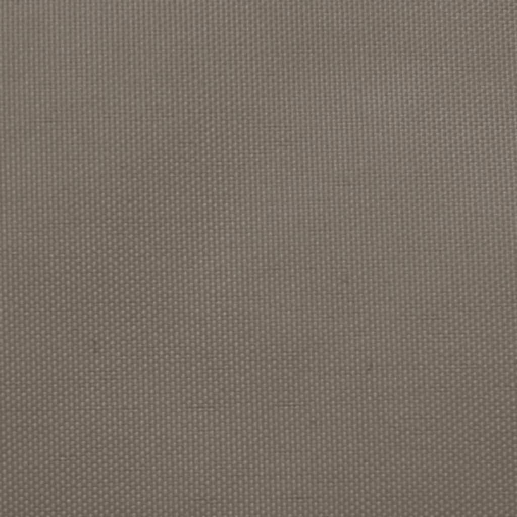 Zonnescherm Rechthoekig Oxford Stof Taupe 5 x 8 m