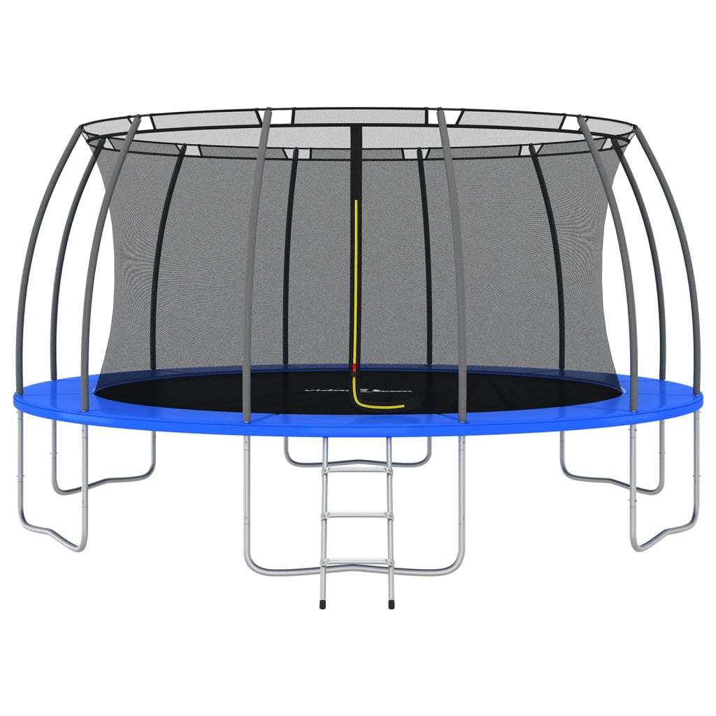 Trampolineset rond 150 kg 488x90 cm