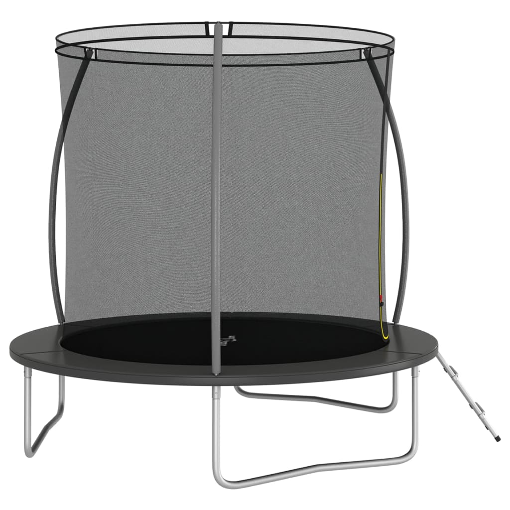 Trampolineset rond 100 kg 244x55 cm