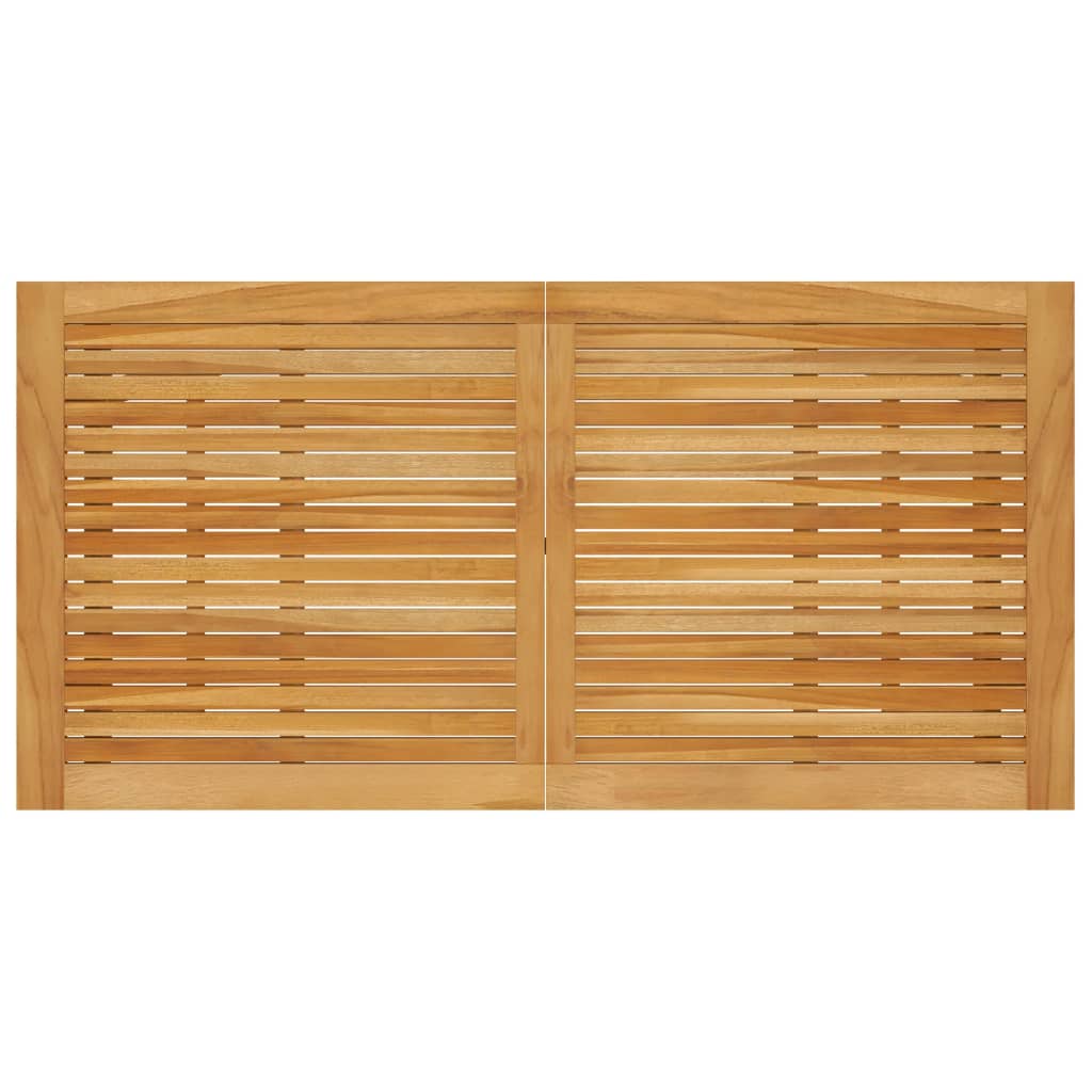 Tuinbartafel Massief Acaciahout 140 x 70 x 104 cm Bruin