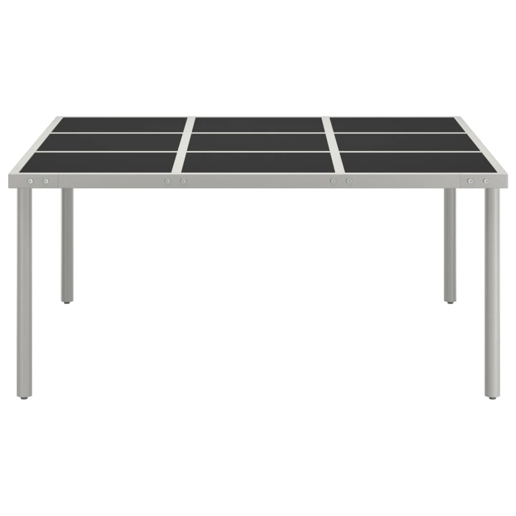 Tuintafel 70X70X74,5 Cm Glas En Staal