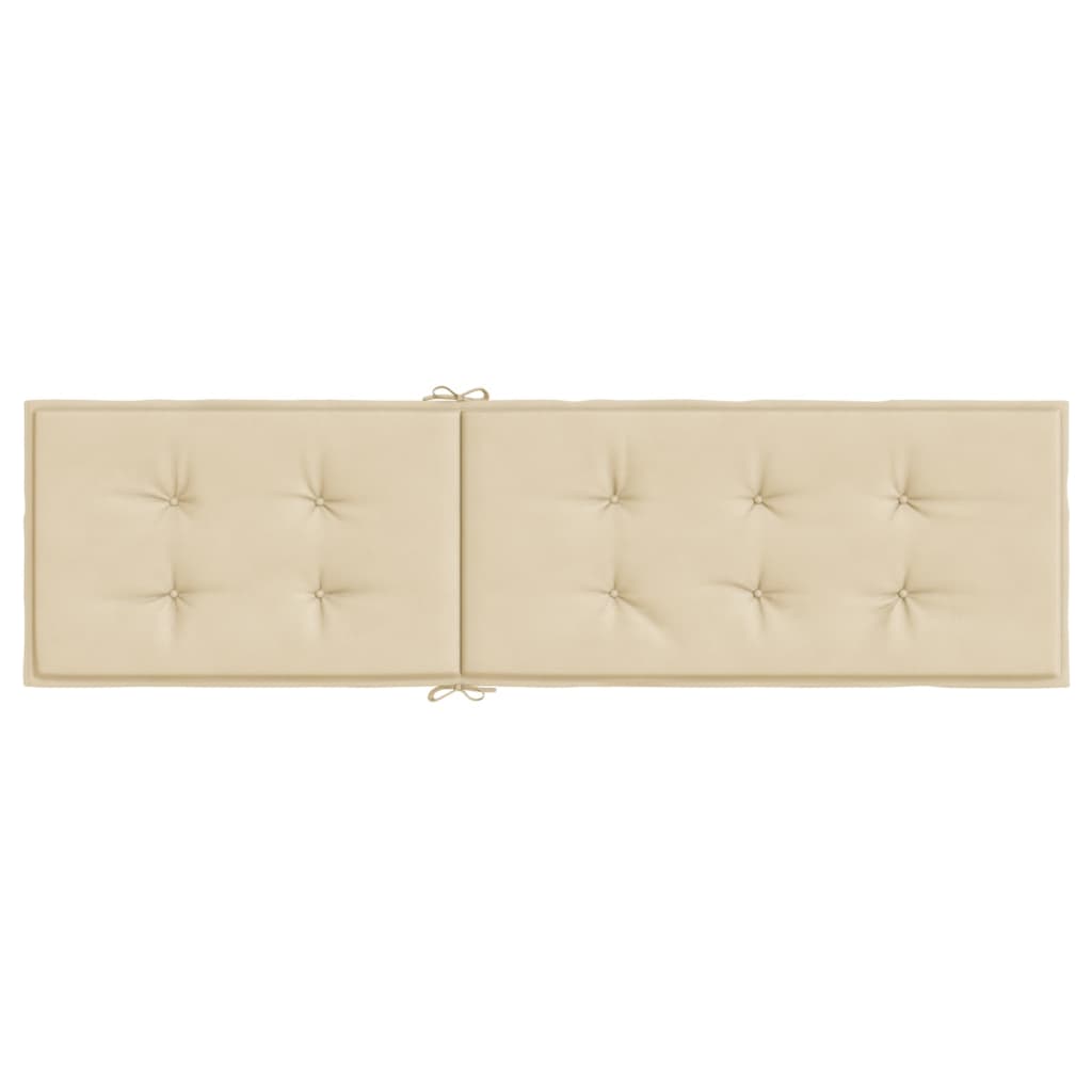 Terrasstoelkussen (75+05)X50X3 Cm Beige