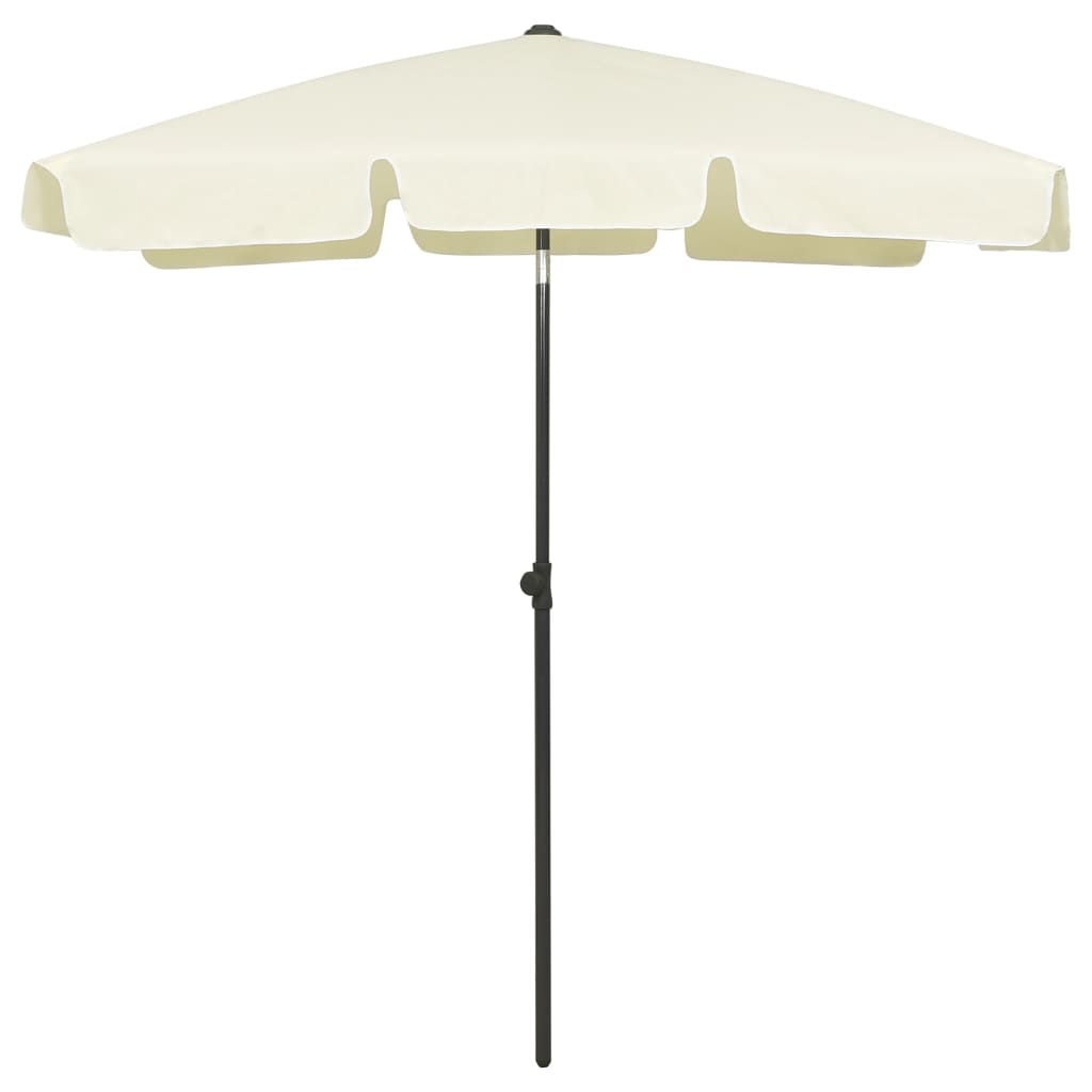 Strandparasol 180X120 Cm Zandgeel 180 x 120 cm sand yellow