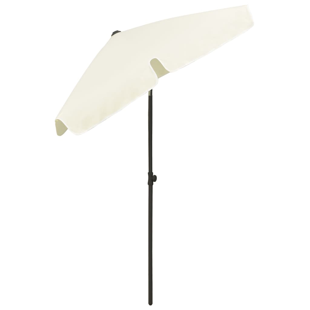 Strandparasol 180X120 Cm Zandgeel 180 x 120 cm sand yellow