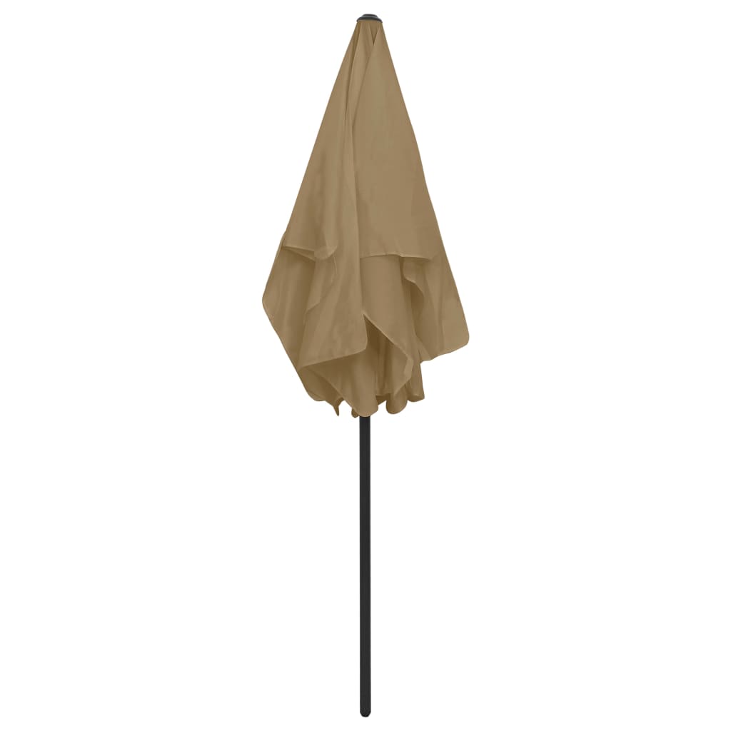 Strandparasol 180X120 Cm Taupe 180 x 120 cm