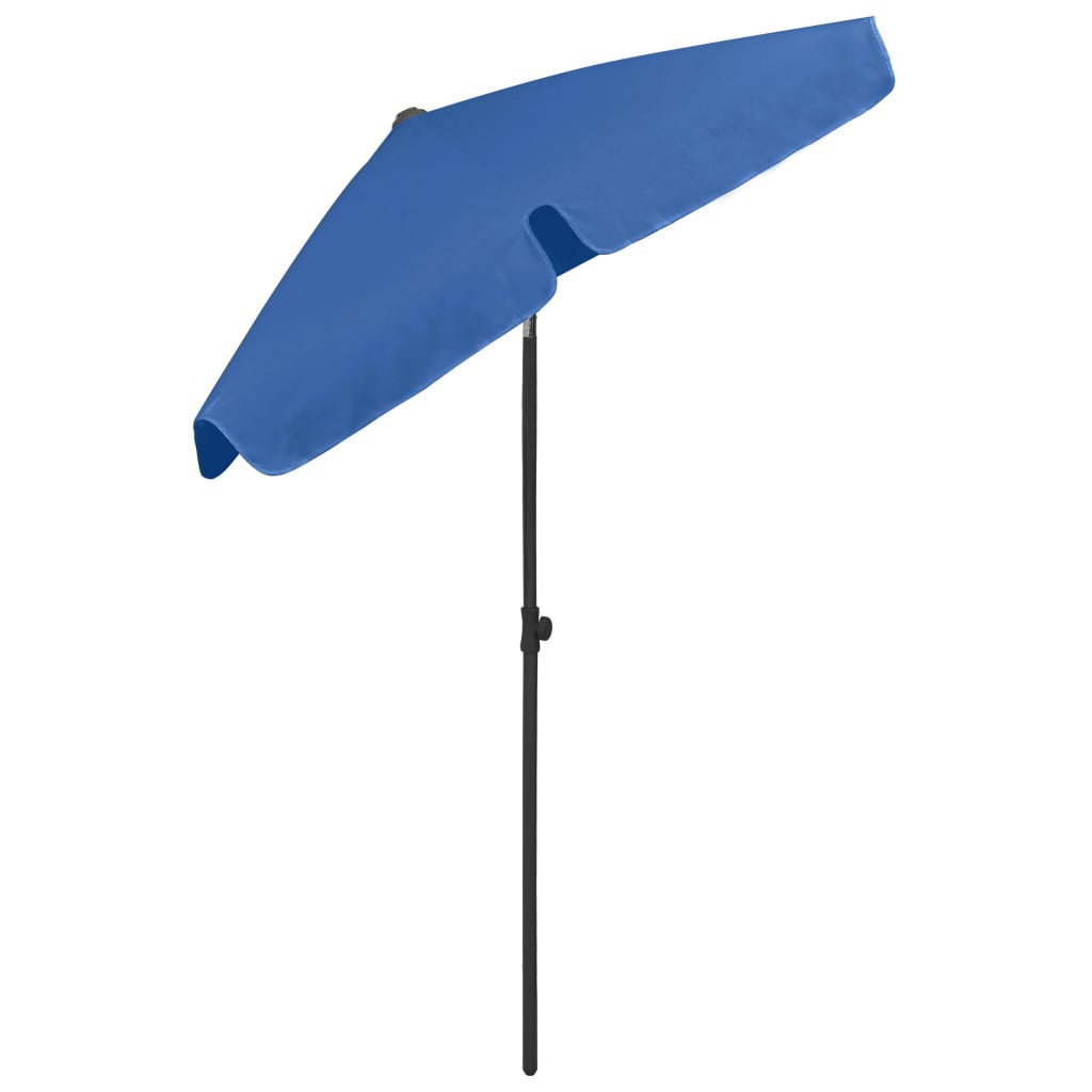 Strandparasol 180X120 Cm Azuurblauw 180 x 120 cm azure blue