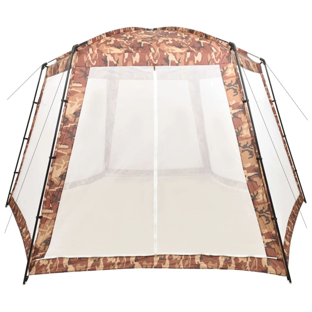 Zwembadtent Stof 500 x 433 x 250 cm Camouflage