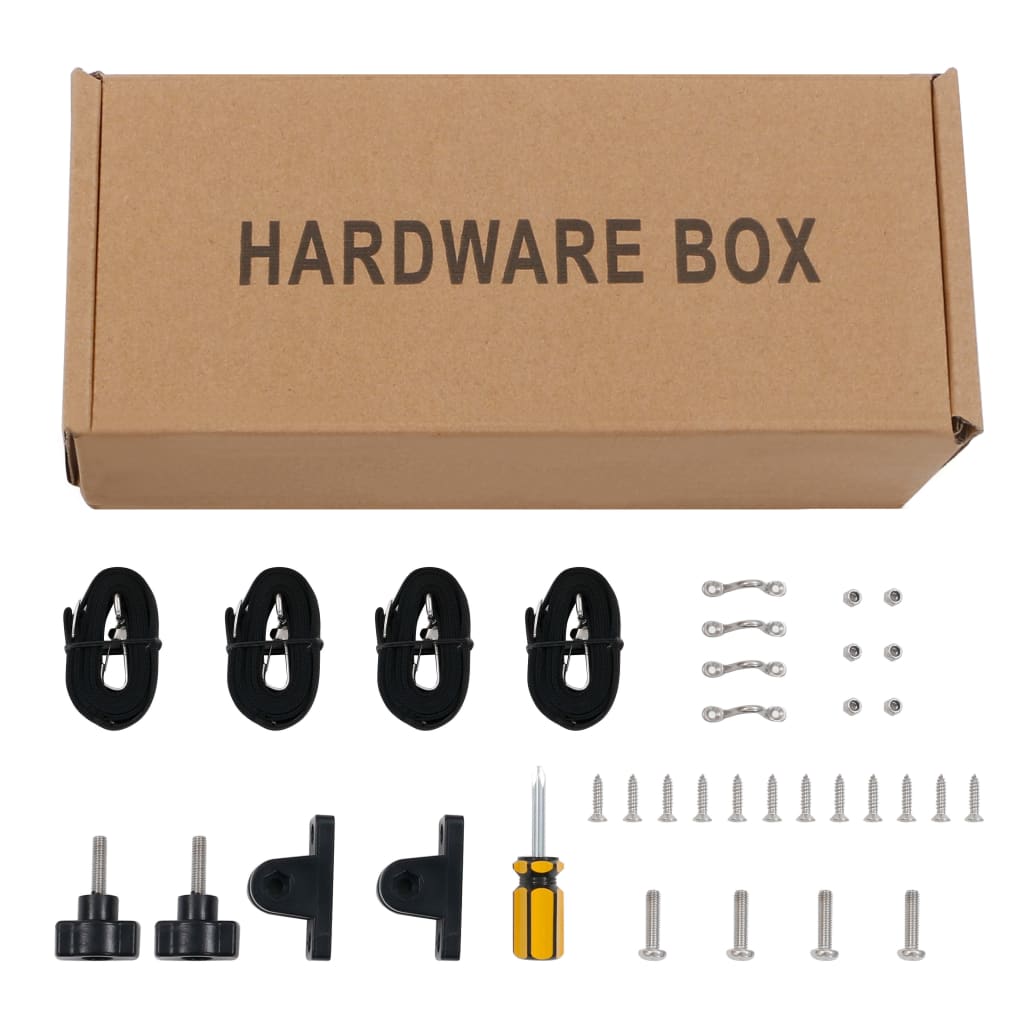 Biminitop 2-boogs 180x150x110 cm marineblauw