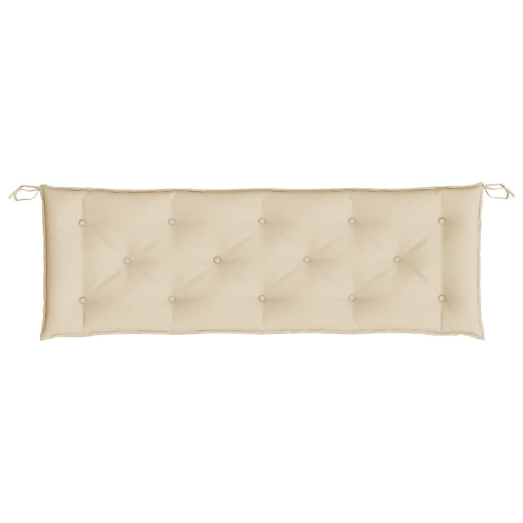 Tuinbankkussen Oxford Stof 150 x 50 x 7 cm Beige