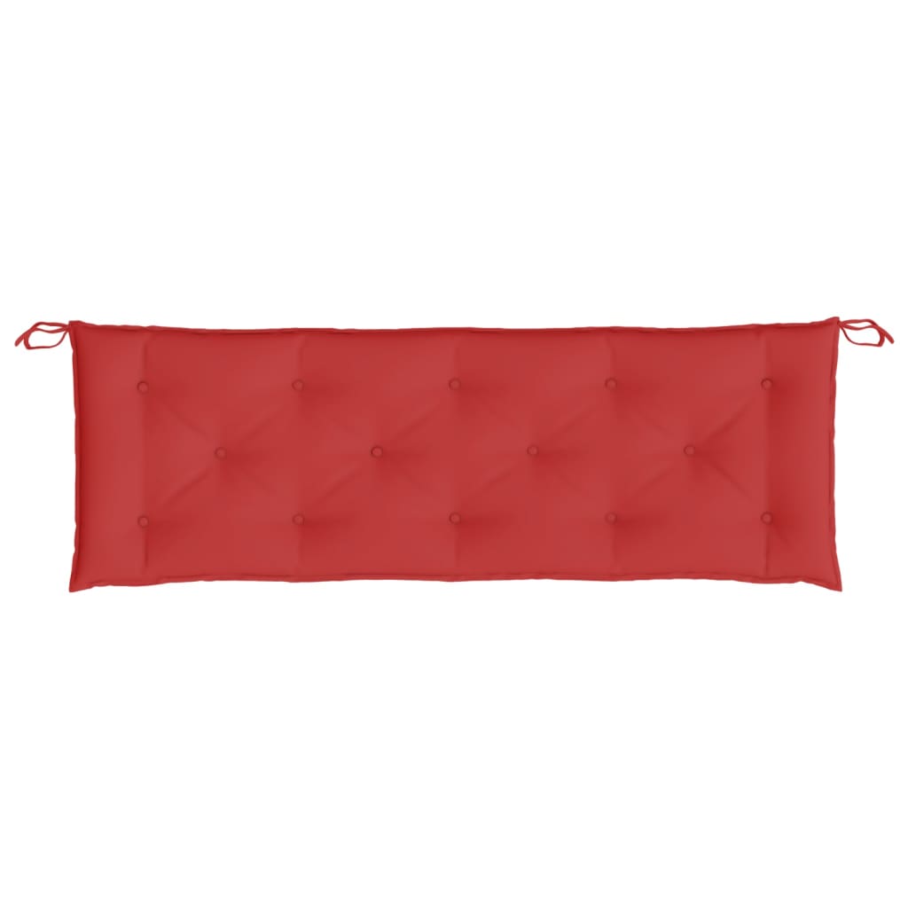 Tuinbankkussen Oxford Stof 150 x 50 x 7 cm Rood