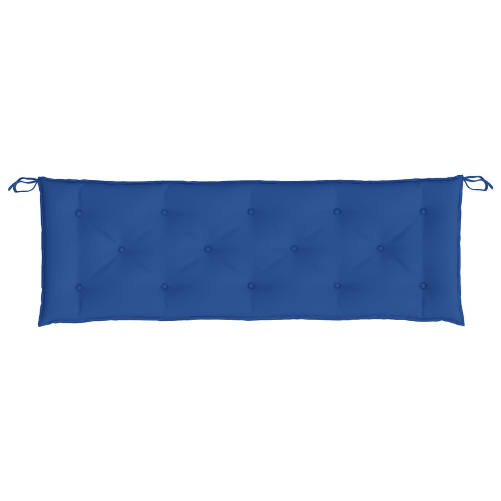 Tuinbankkussen Oxford Stof 150 x 50 x 7 cm Blauw