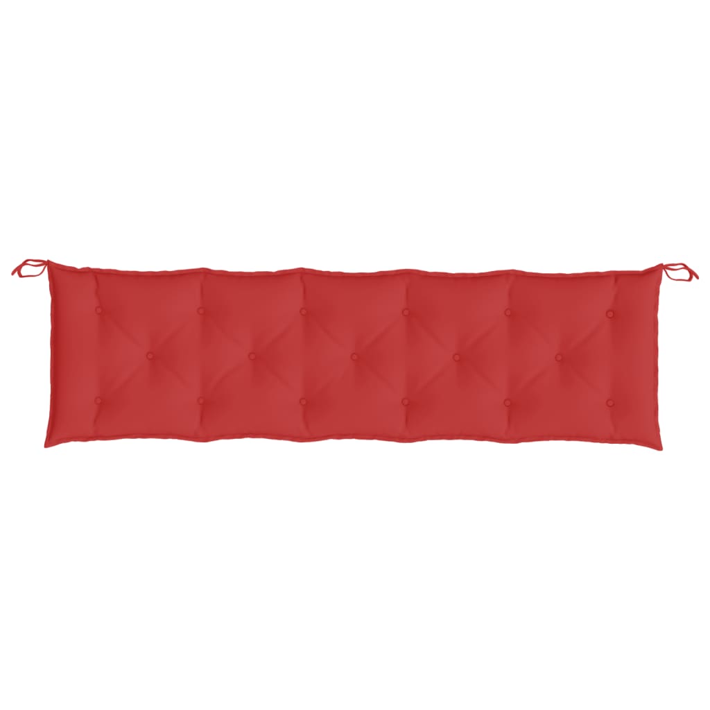 Tuinbankkussen Oxford Stof 180 x 50 x 7 cm Rood