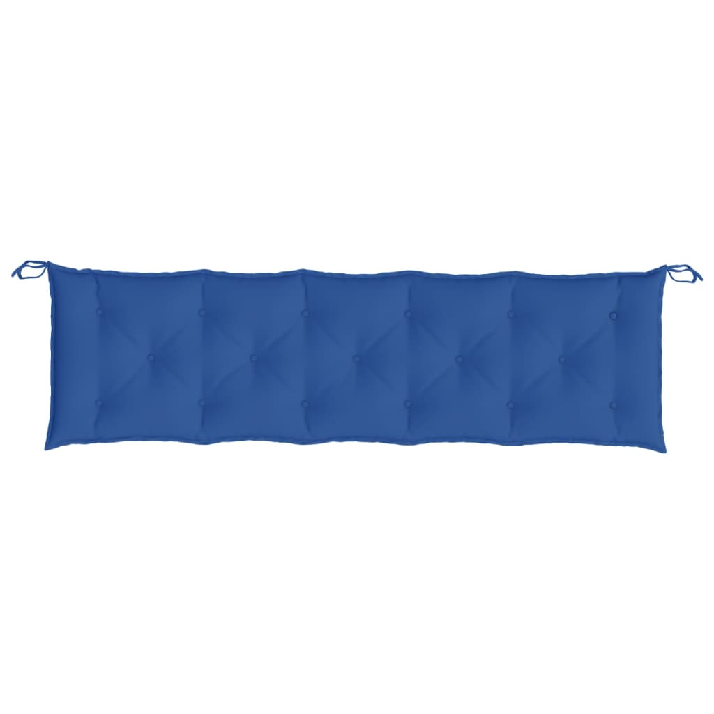 Tuinbankkussen Oxford Stof 180 x 50 x 7 cm Blauw