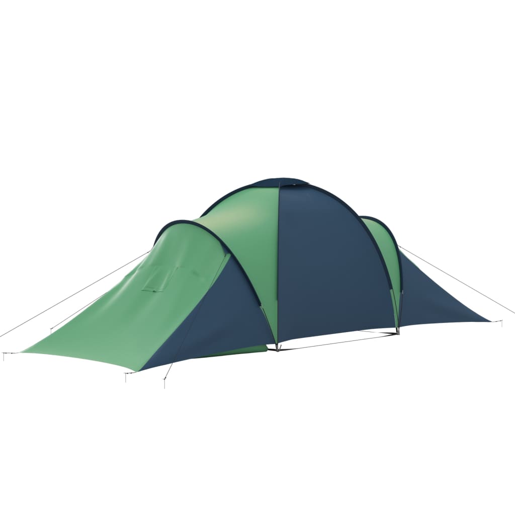 Tent 6-Persoons Blauw en groen