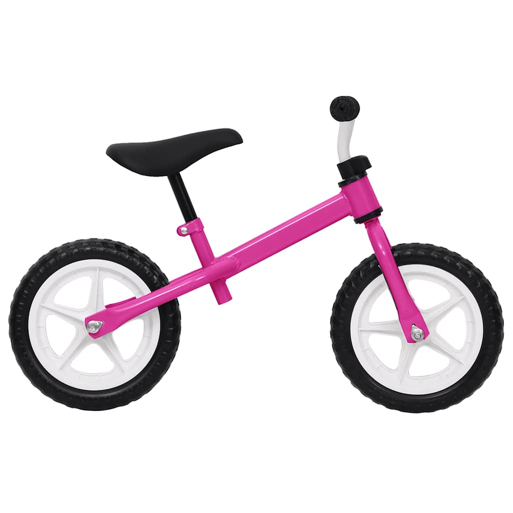 Loopfiets met 11 inch wielen roze