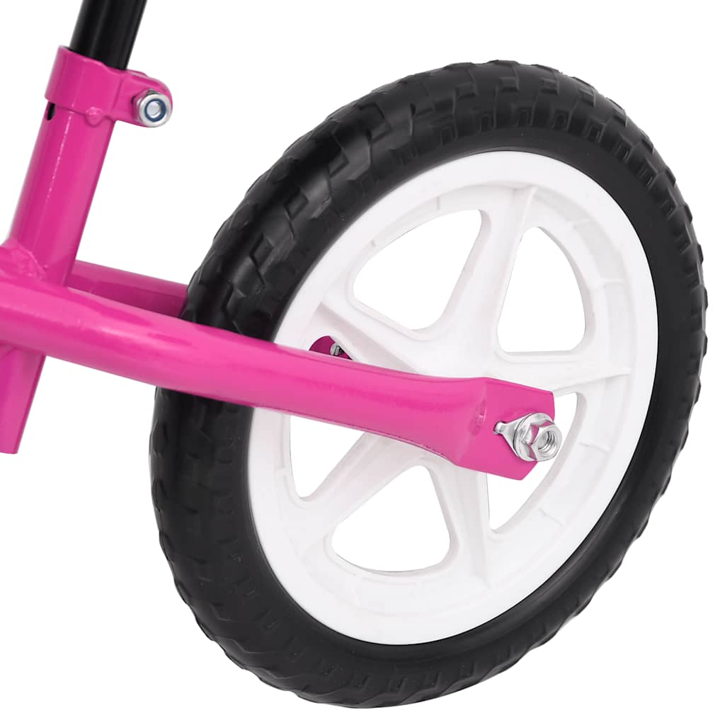 Loopfiets met 11 inch wielen roze