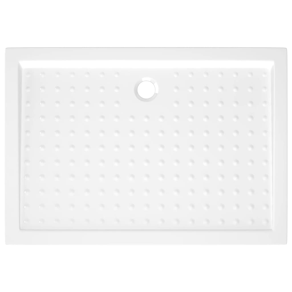 Douchebak met noppen 70x100x4 cm ABS wit