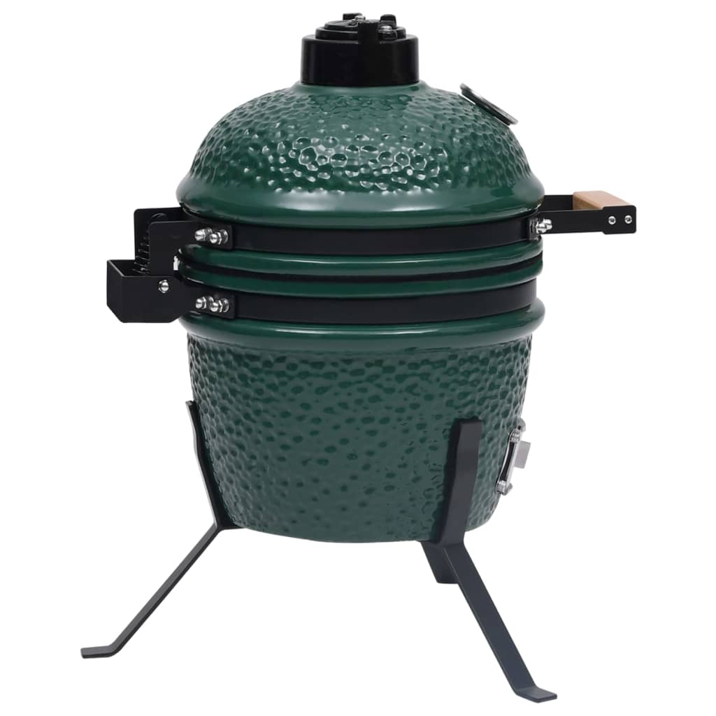 Kamado barbecue 56 cm keramiek groen