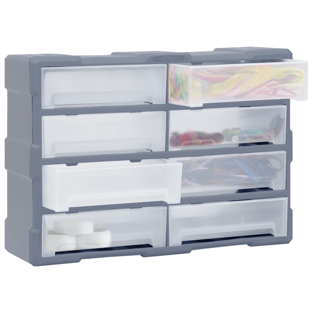 Organiser met 8 grote lades 52x16x37 cm