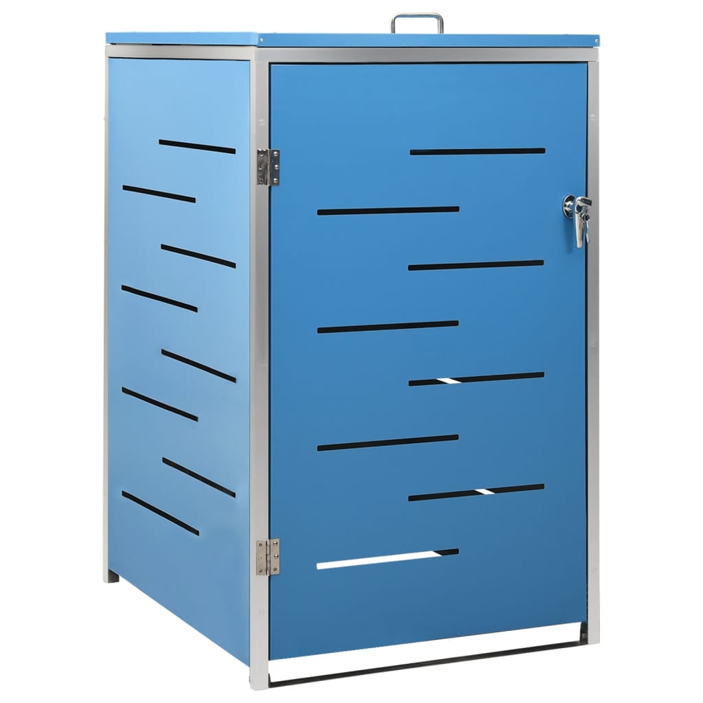 Containerberging Enkel 69X77,5X112,5 Cm Roestvrij Staal 1 container Blauw