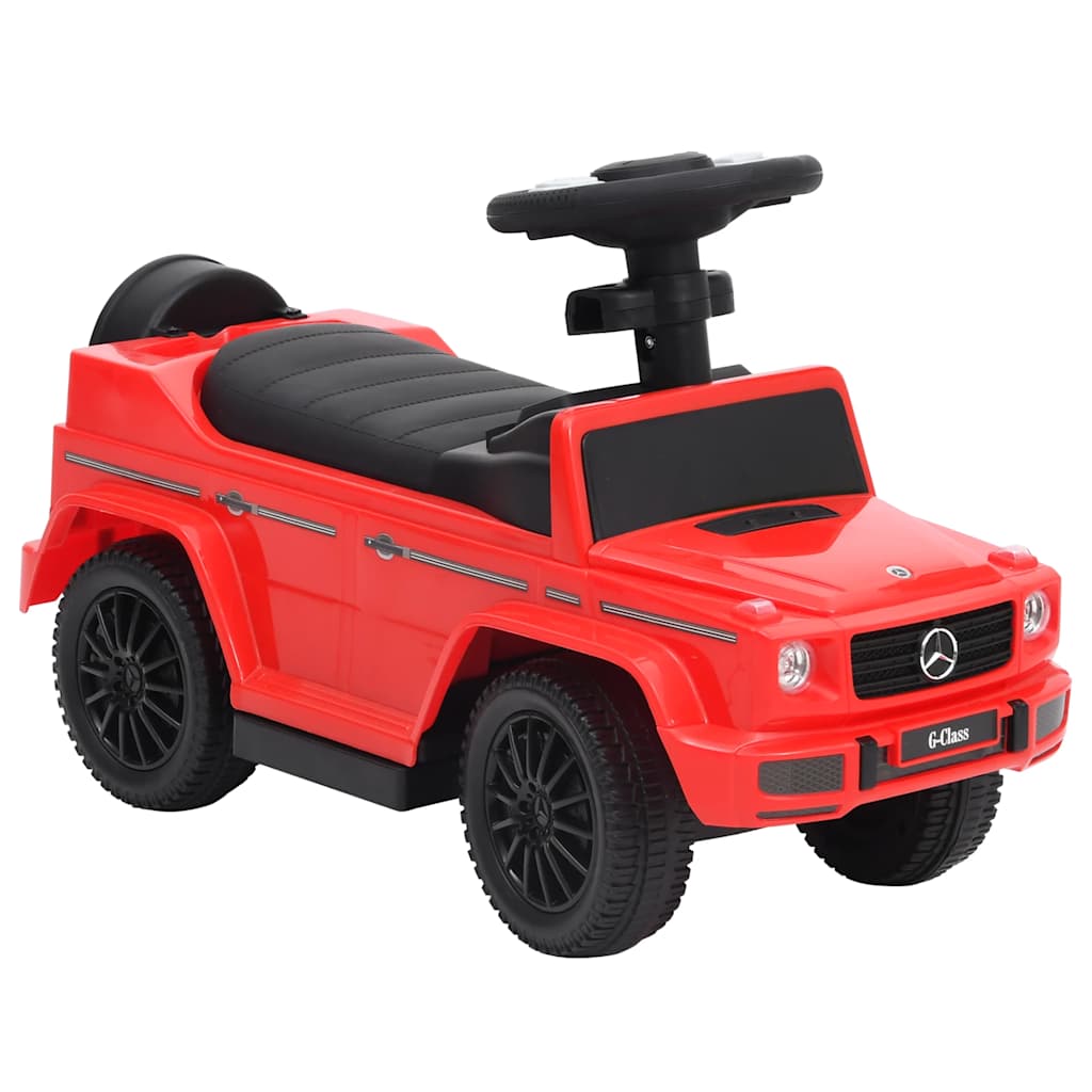 Duw-loopauto Mercedes Benz G63 rood