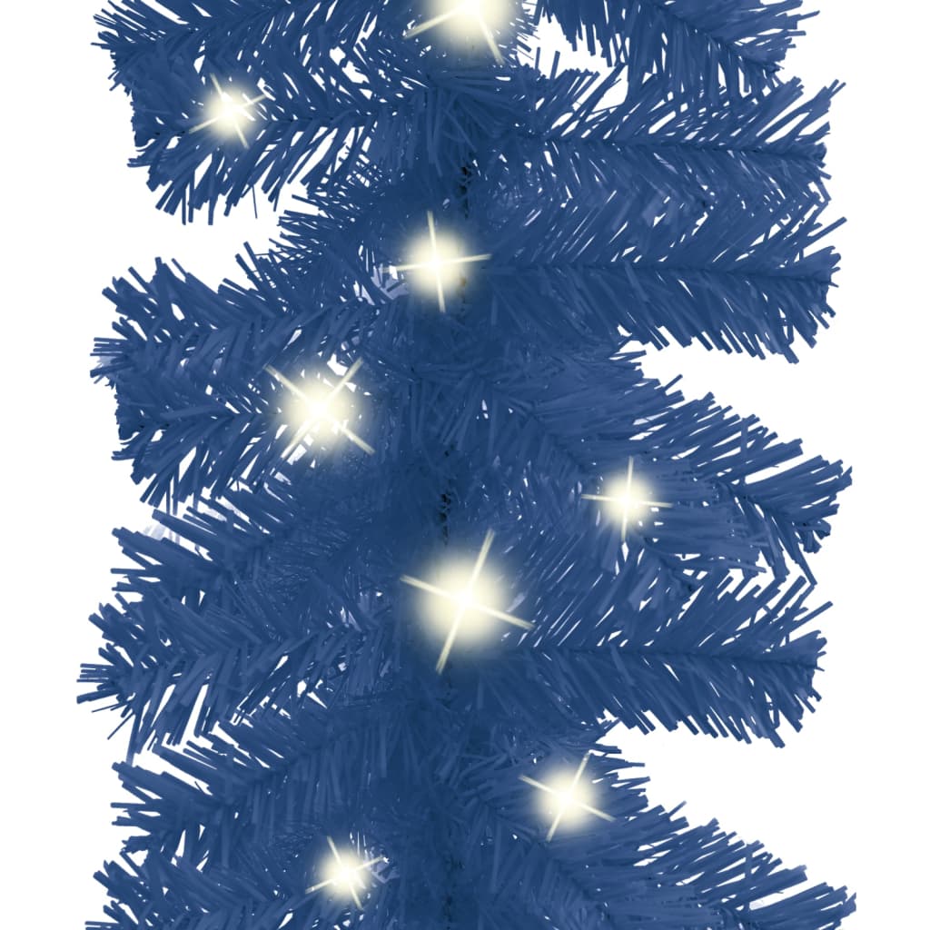 Kerstslinger met LED-lampjes 10 m blauw