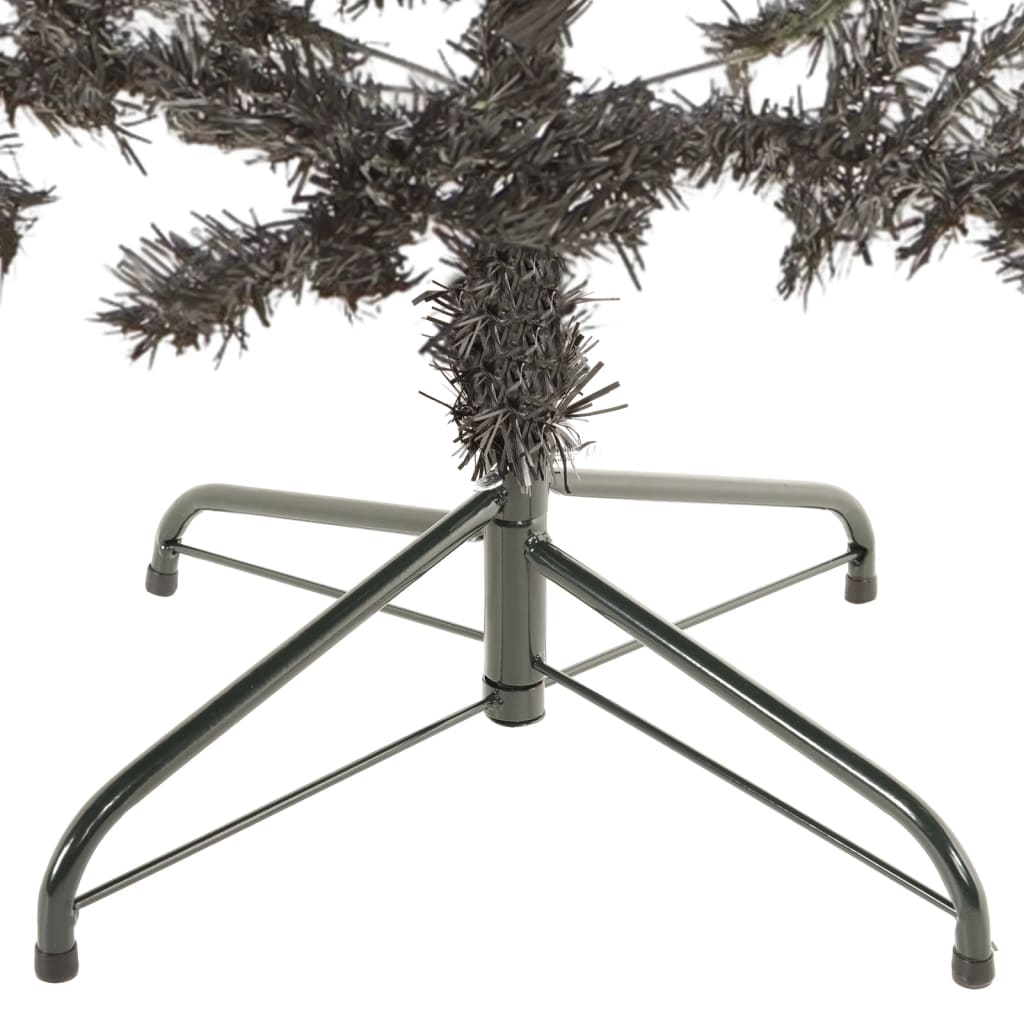 Kerstboom smal 240 cm zwart