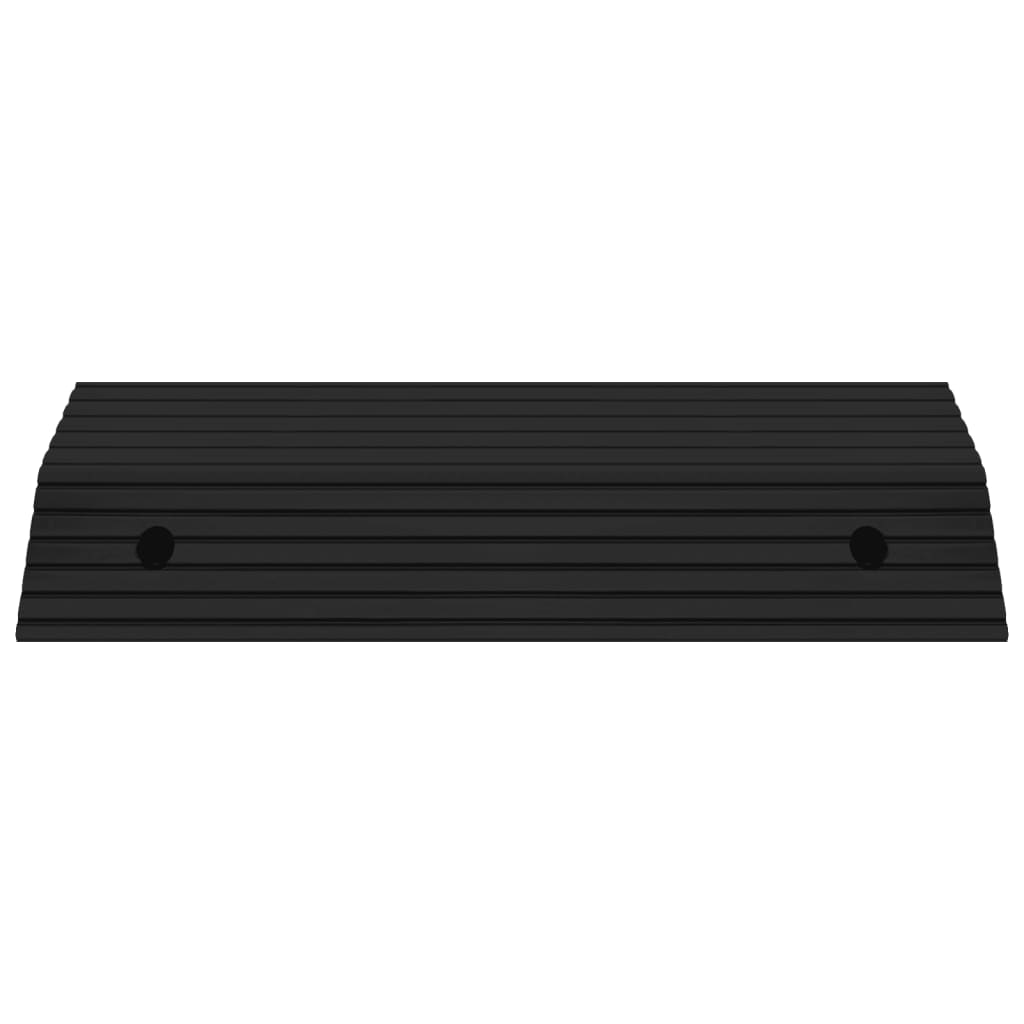 Drempelbruggen 2 st 80x40x8 cm rubber