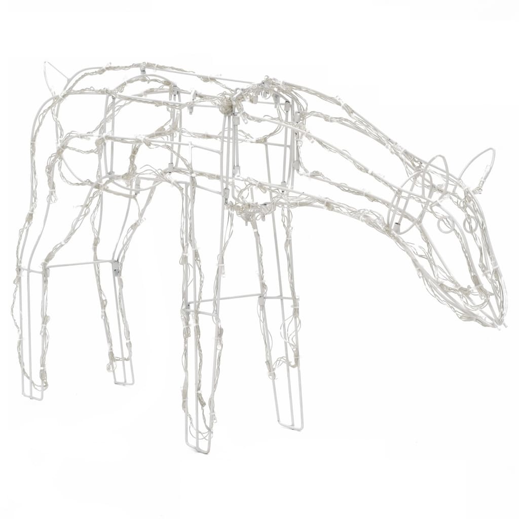 3-delige Kerstverlichting rendieren 229 LED's