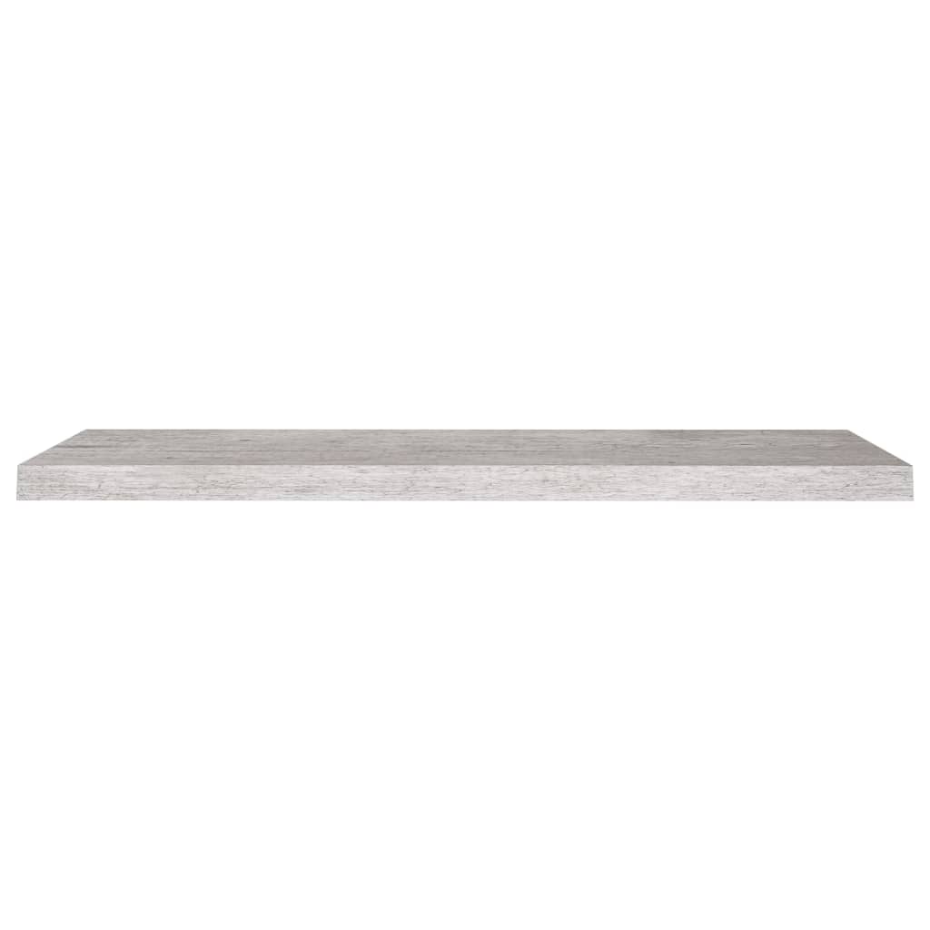 Wandschappen Zwevend 4 St 90X23,5X3,8 Cm Mdf Betongrijs 90 x 23.5 x 3.8 cm