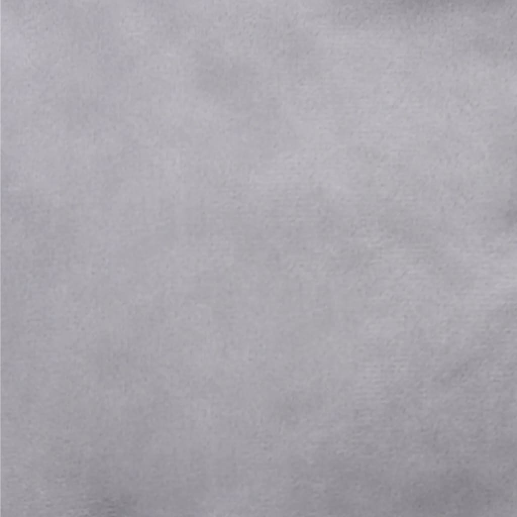 Hondenmand 99x89x21 cm pluche en kunstleer zwart en grijs