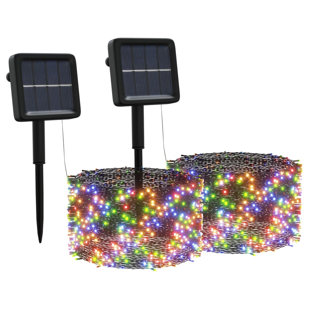 Lichtsnoeren X00 Led's Solar Binnen/Buiten Meerkleurig 2 Multikleur