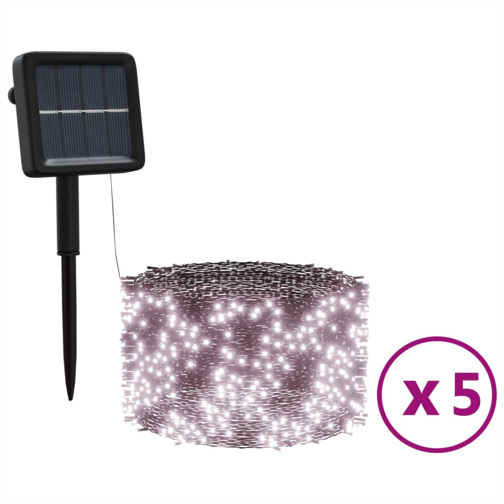 Lichtslinger Met 200 Led's Solar Binnen/Buiten 5 Warmwit