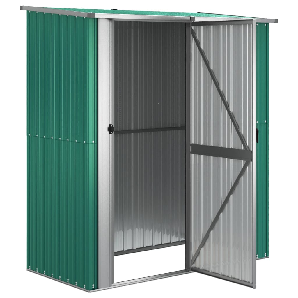 Tuinschuur 180,5X97X209,5 Cm Gegalvaniseerd Staal Groen