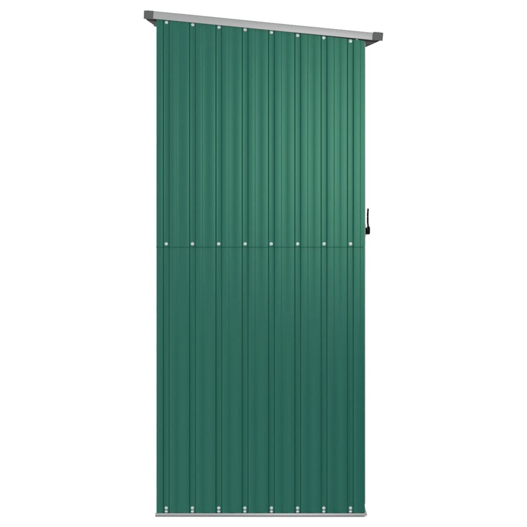 Tuinschuur 180,5X97X209,5 Cm Gegalvaniseerd Staal Groen