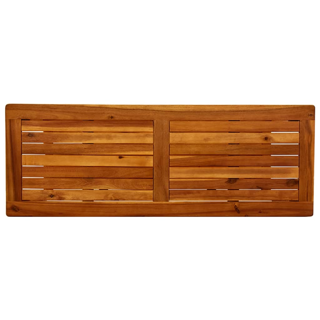 Tuinwandtafel 110x40x75 cm massief acaciahout