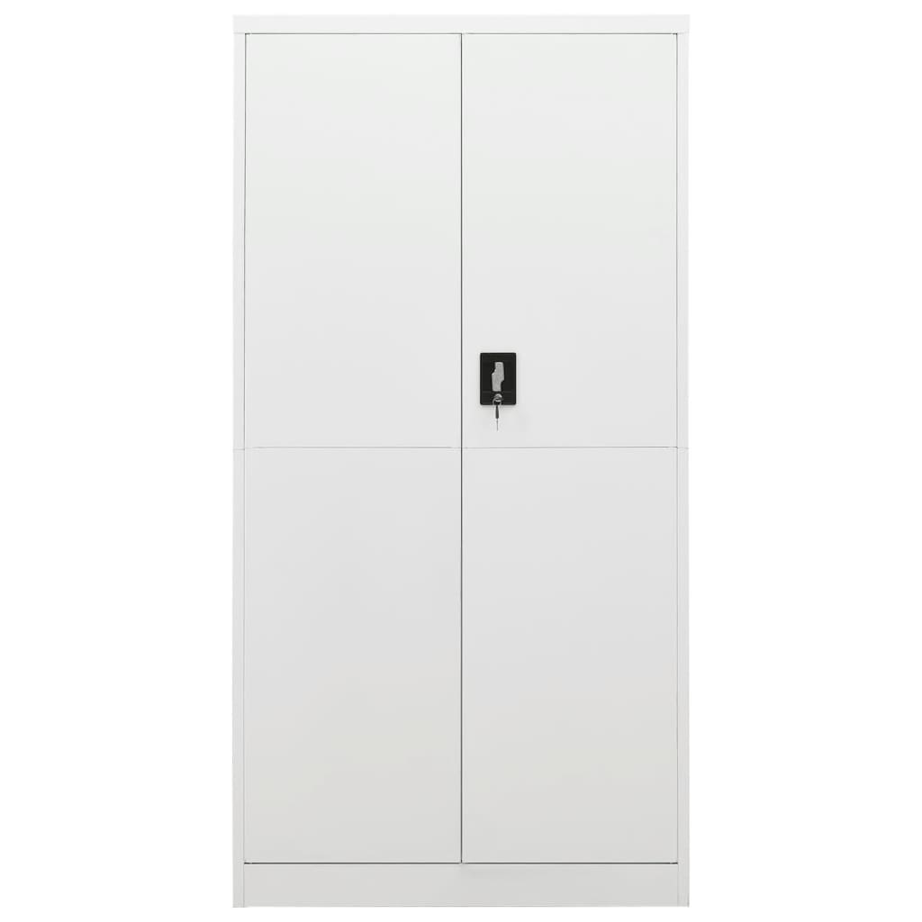 Lockerkast 90X40X180 Cm Staal Wit