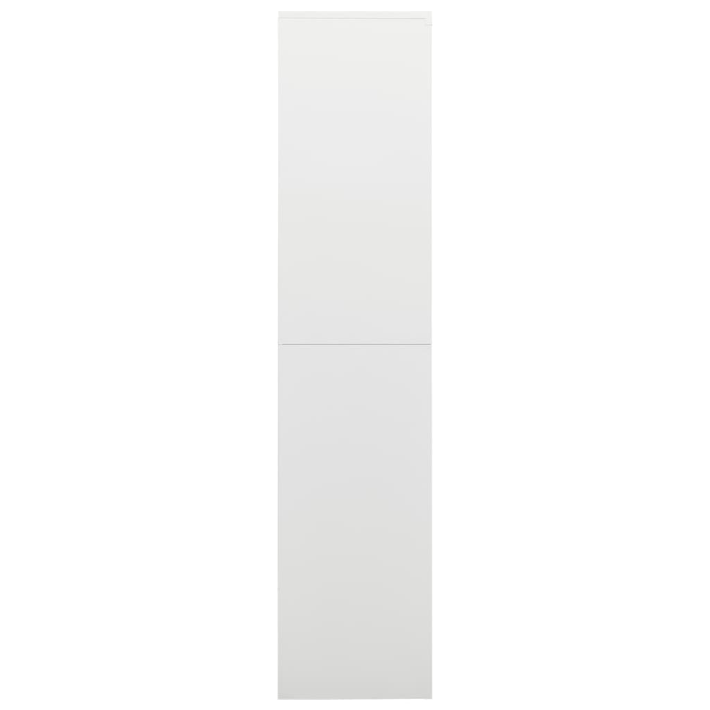 Lockerkast 90X40X180 Cm Staal Wit