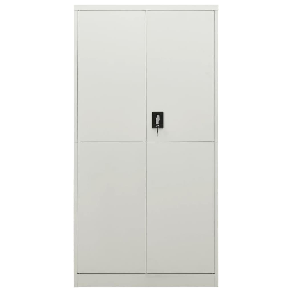 Lockerkast 90X40X180 Cm Staal Lichtgrijs