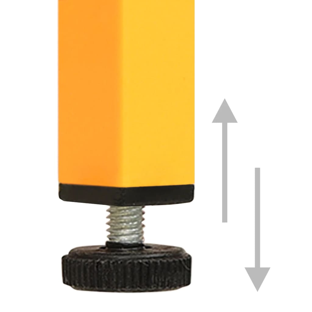 Lockerkast 35x46x180 cm staal mosterdgeel