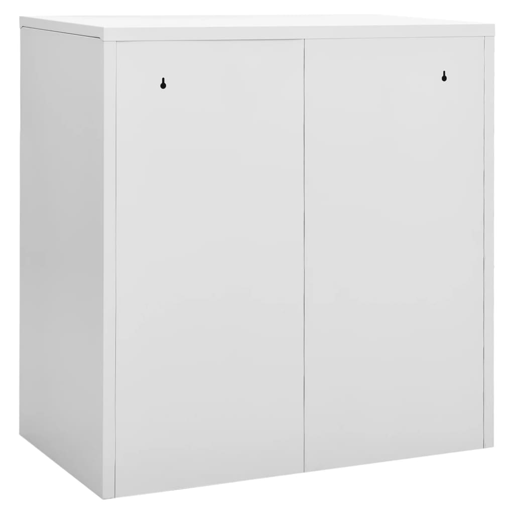 Lockerkast 90X45X92,5 Cm Staal Lichtgrijs