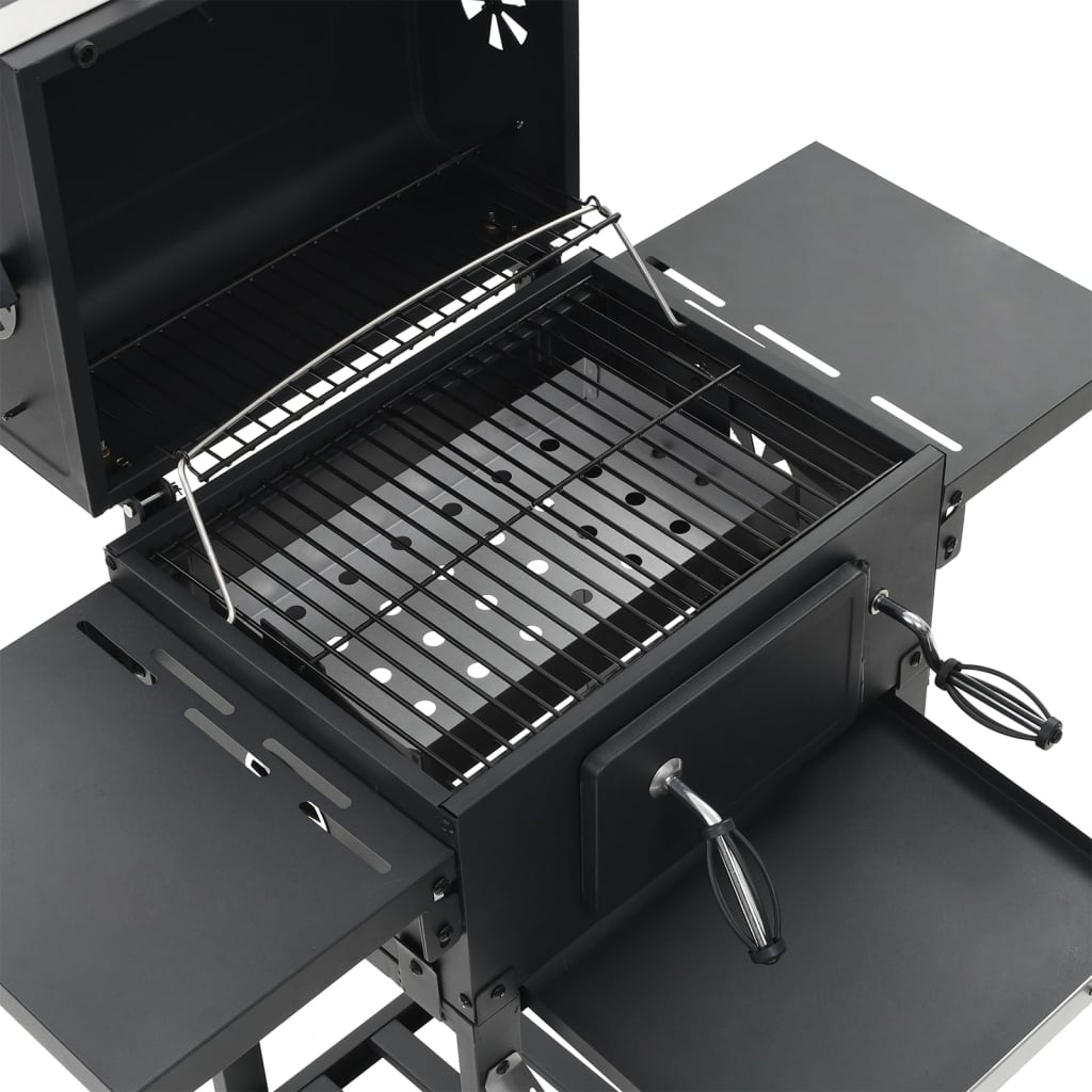 Pizzaoven en barbecue 3-in-1 zwart