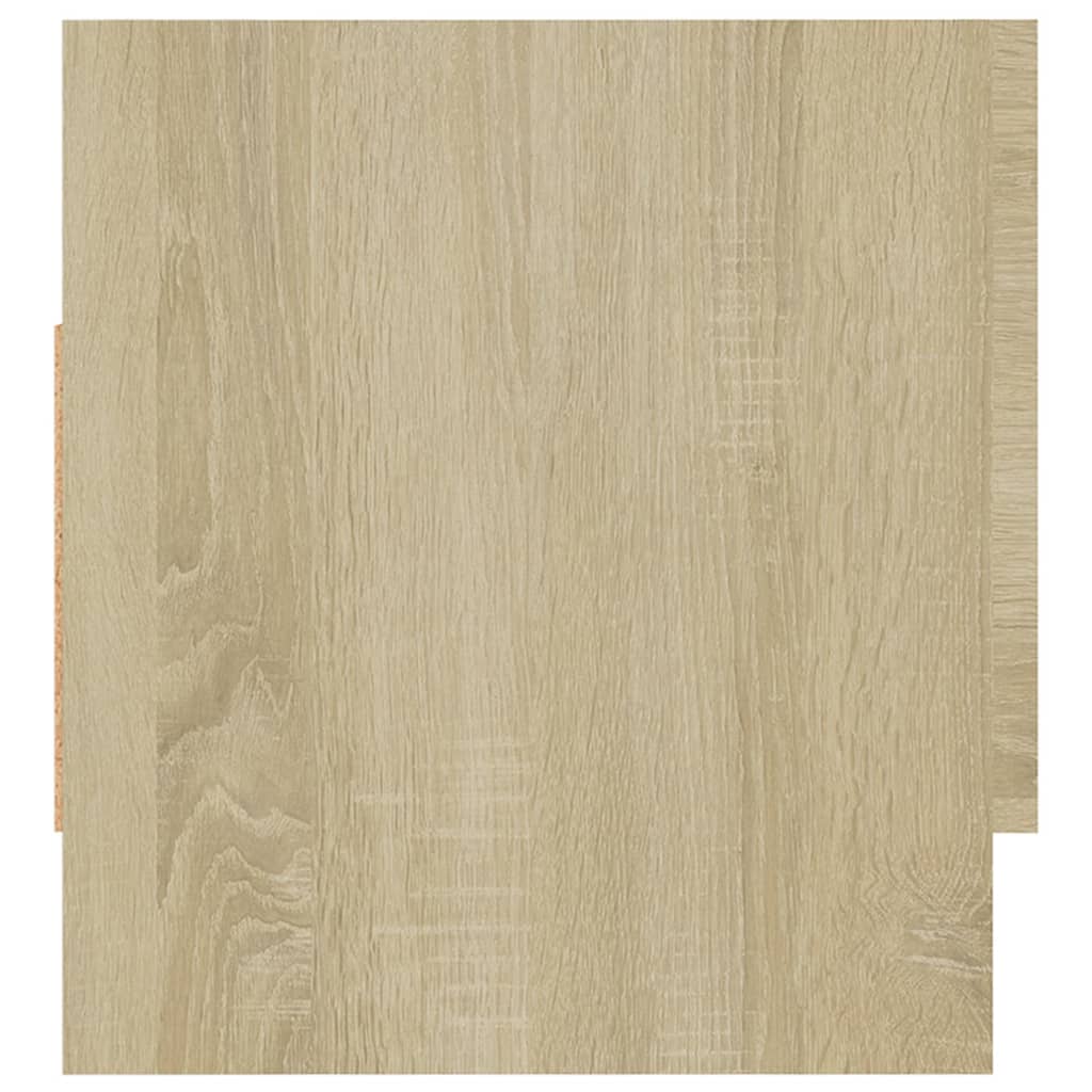 Kledingkast 70x32,5x35 cm bewerkt hout sonoma eikenkleurig