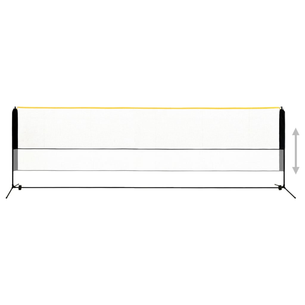 Badmintonnet Verstelbaar 500X103X94-158 Cm Metaal 500 x 103 x 158 cm