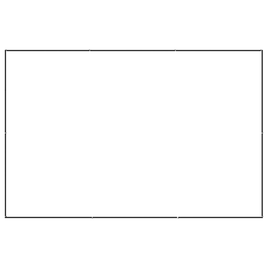 Hondenkennel 6 m² staal zwart