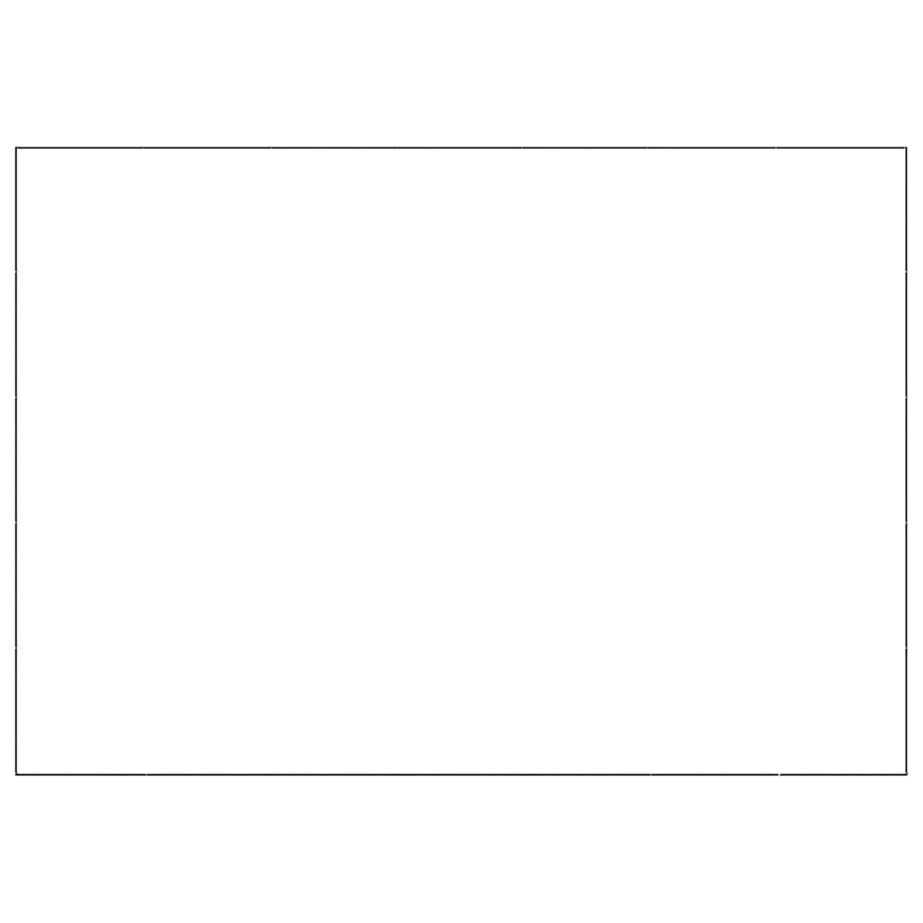 Hondenkennel 35 m² staal zwart