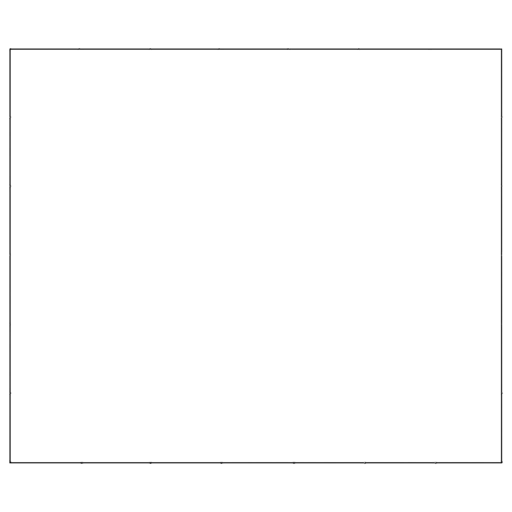 Hondenkennel 42 m² staal zwart