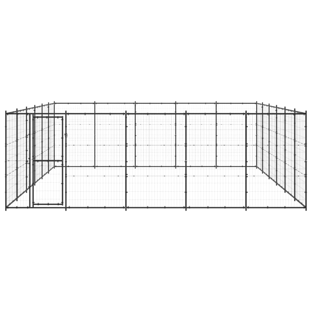 Hondenkennel 36,3 m² staal