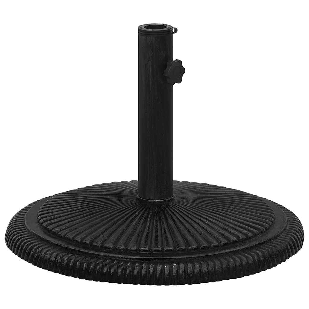 Parasolvoet 45x45x30 cm gietijzer zwart