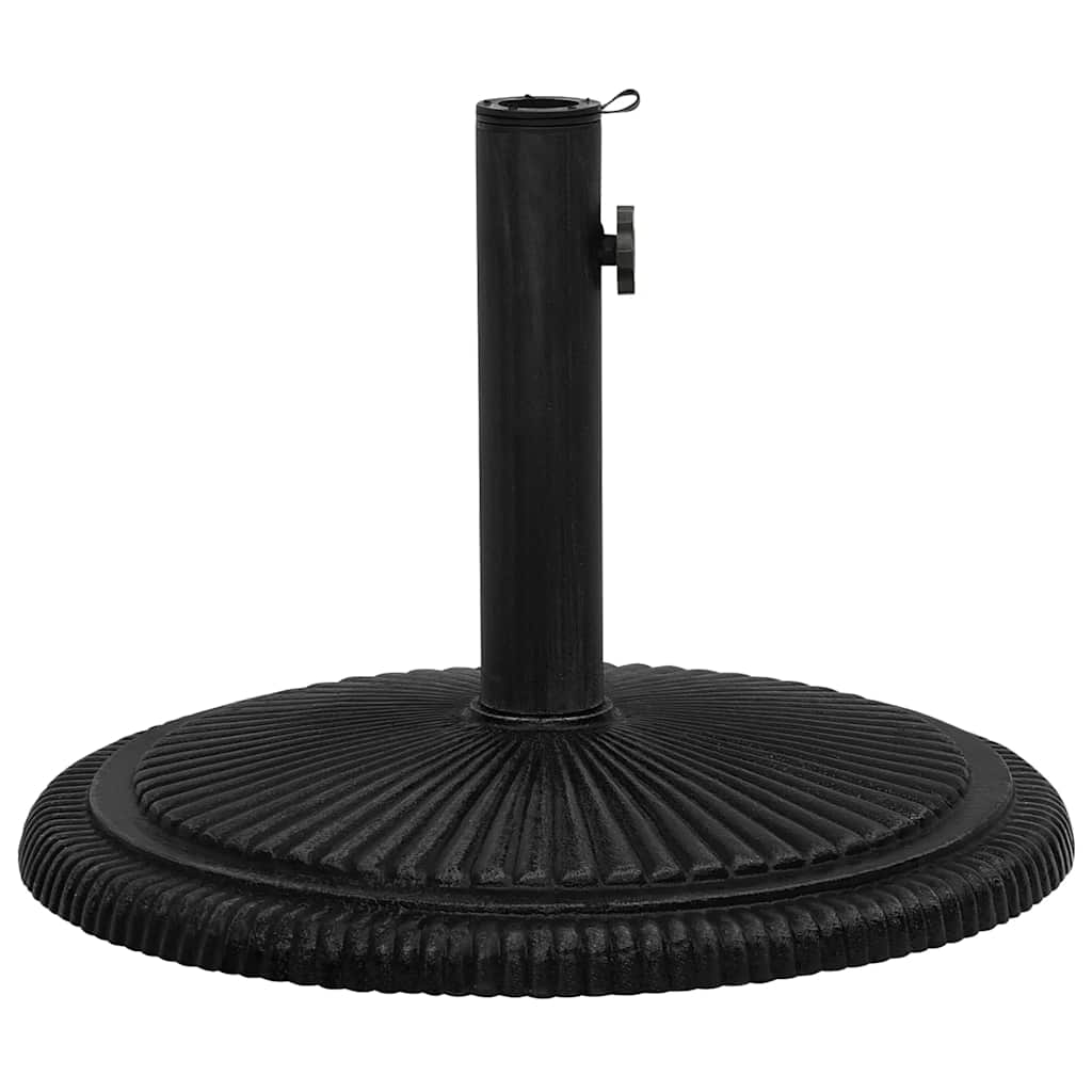 Parasolvoet 45x45x30 cm gietijzer zwart